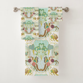 Pegasus Mythomorphose Met Medusa en Chimera Bad Handdoek