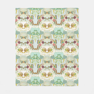 Pegasus Mythomorphosis With Medusa and Chimera Fleece Deken