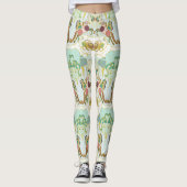 Pegasus Mythomorphosis With Medusa and Chimera Leggings (Voorkant)