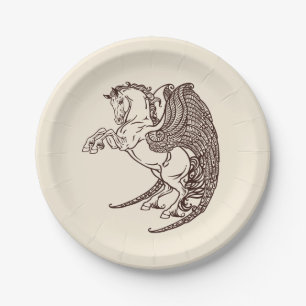 pegasus papieren bordje