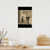 Pegasus Pont Alexandre statue skulptur Paris Pont Poster (Keuken)