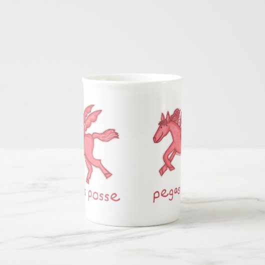 Pegasus Posse Bone China Mug (Devant)
