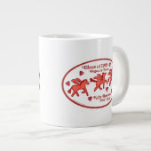 Pegasus Posse Ruby Reünie Extra Grote Beker (Voorkant rechts)