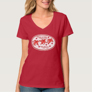 Pegasus Posse Ruby Reunion V-Neck T-shirt