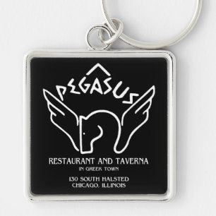 Pegasus Restaurant en Taverna, Chicago, IL Sleutelhanger
