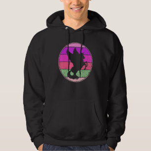  Pegasus Retro Pegasus Silhouette Cute Unic Hoodie