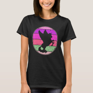  Pegasus Retro Pegasus Silhouette Cute Unic T-shirt