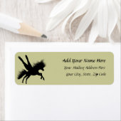 Pegasus Silhouette Address Label (Insitu)