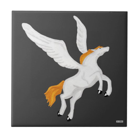 Pegasus Tegeltje (Voorkant)