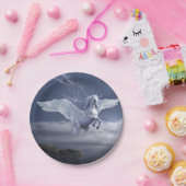 Pegasus tijdens de vlucht papieren bordje (Feest)