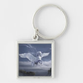 Pegasus tijdens de vlucht sleutelhanger (Voorkant)