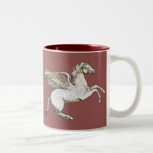 Pegasus Tweekleurige Koffiemok