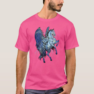 Pegasus Unicorns Horses Lightning Pegasos Girls T-shirt