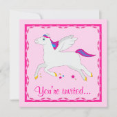 Pegasus Verjaardag Kaart (Voorkant)