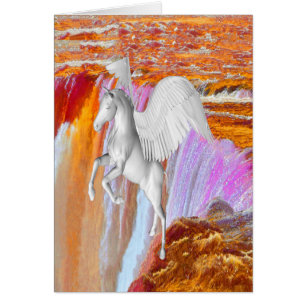 Pegasus Verjaardagskaart