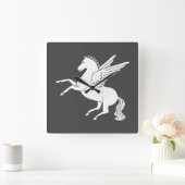 Pegasus Vierkante Klok (Huis)