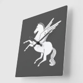 Pegasus Vierkante Klok (Hoek)