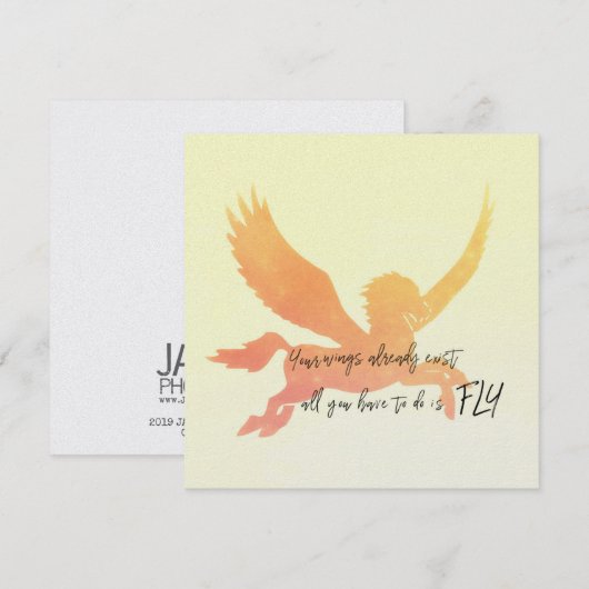 PEGASUS VOL 5,25 x 5,25 carte (Devant / Derrière)
