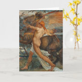 Pegasus | Walter Crane Kaart (Gele Bloem)