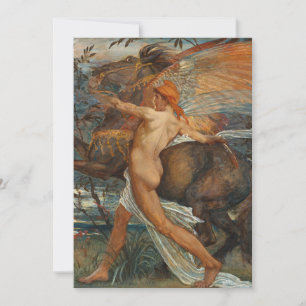 Pegasus   Walter Crane Kaart
