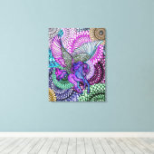 Pegasus Zuiverheid Canvas Afdruk (Insitu (Houten vloer))