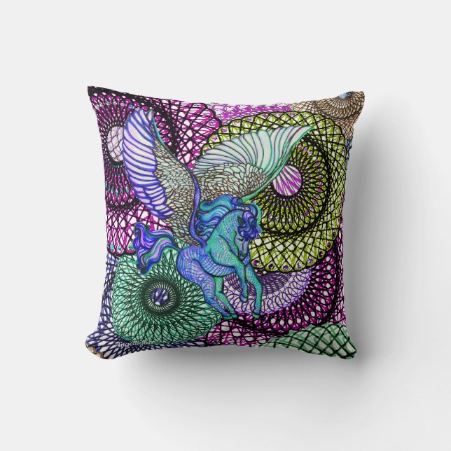 Pegasus Zuiverheid Kussen (Voorkant)