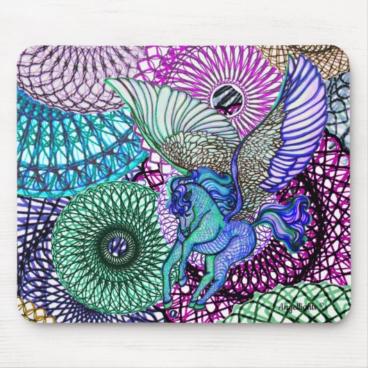 Pegasus Zuiverheid Muismat (Voorkant)