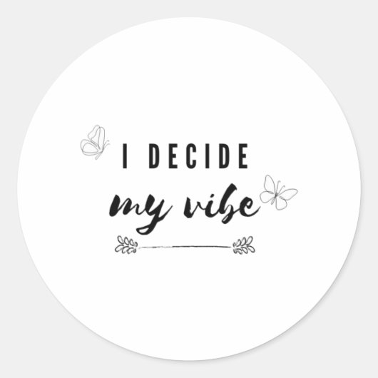 Pegatina circular ronde sticker (Voorkant)