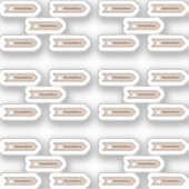 Pegatina de vinilo Onthouden Sticker (Voorkant)