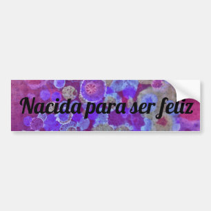 Pegatina para el parachoques bumpersticker