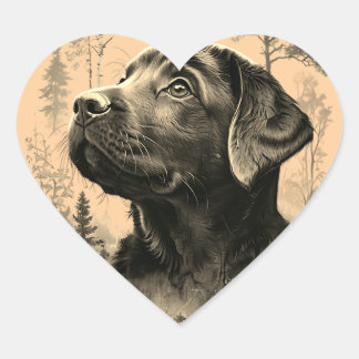 Pegatinas en forma de corazón hart sticker