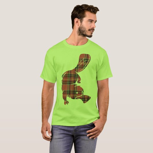 Pegelplatypus T-shirt (Voorkant volledig)