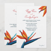 Peggy - Uitnodiging 5 x7 Linnen (Voorkant / Achterkant)