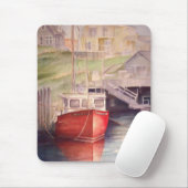 Peggy's Cove Boat Muismat (Met muis)