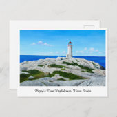 Peggy's Cove Lighthouse Briefkaart (Voorkant / Achterkant)