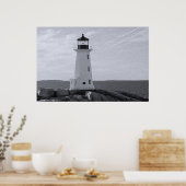 Peggy's Cove Lighthouse, fijne kunstdruk Poster (Keuken)
