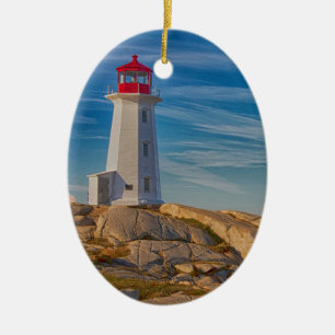 Peggy's Cove Lighthouse Keramisch Ornament