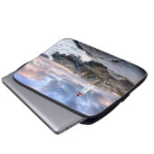 Peggy's Cove Lighthouse Laptop Sleeve (Voorkant onderkant)