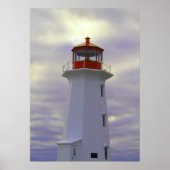 Peggy's Cove Lighthouse poster Nova Scotia (Voorkant)