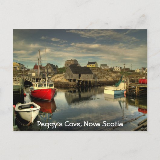 Peggy's Cove, Nova Scotia Briefkaart (Voorkant)