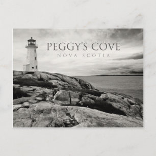 peggy's cove, nova scotia briefkaart