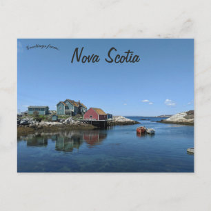 Peggys Cove Nova Scotia Canada Briefkaart