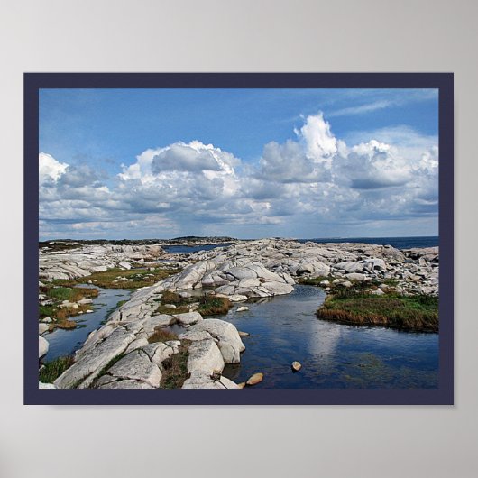 Peggy's Cove, Nova Scotia Canada Poster (Voorkant)