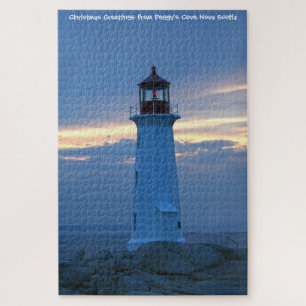 Peggy's Cove Nova Scotia. Jigzaag Puzzle Legpuzzel