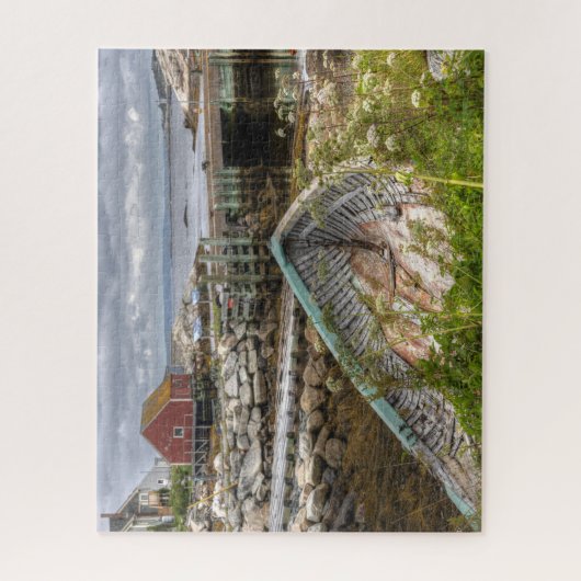 Peggy's Cove Puzzle - Tijdloze maritieme charme Legpuzzel (Verticaal)