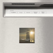 Peggy's Cove Sunset Magnet Magneet (Insitu (Vaatwasser))