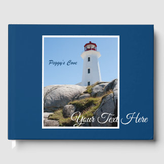 Peggy's Cove Vuurtoren (Kleur) Gastenboek