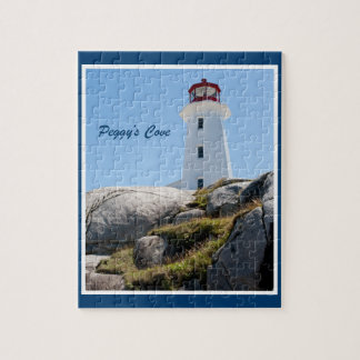 Peggy's Cove Vuurtoren (Kleur) Legpuzzel