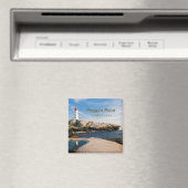 Peggys Point Lighthouse Atlantic Canada Magneet (Insitu (Vaatwasser))