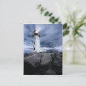 Peggy's vuurtoren van de grove briefkaart (Staand voorkant)